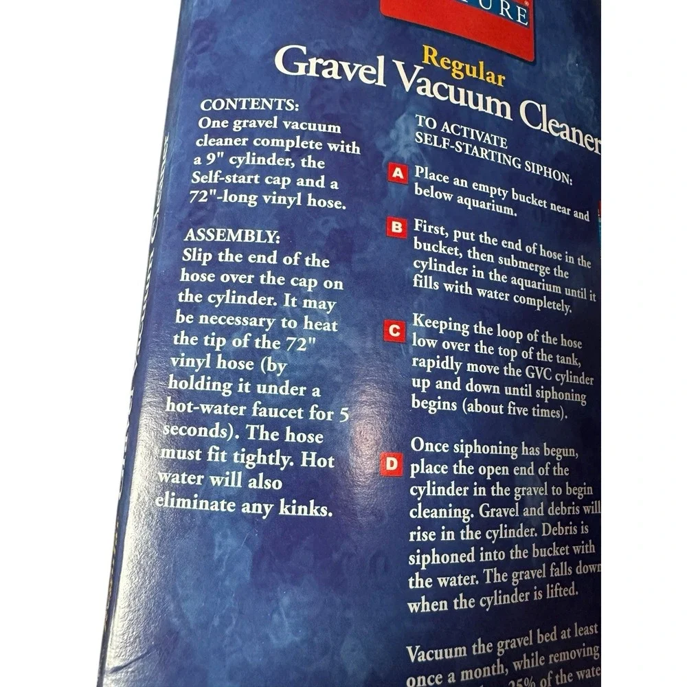 aqua culture regular gravel vacuum cleaner